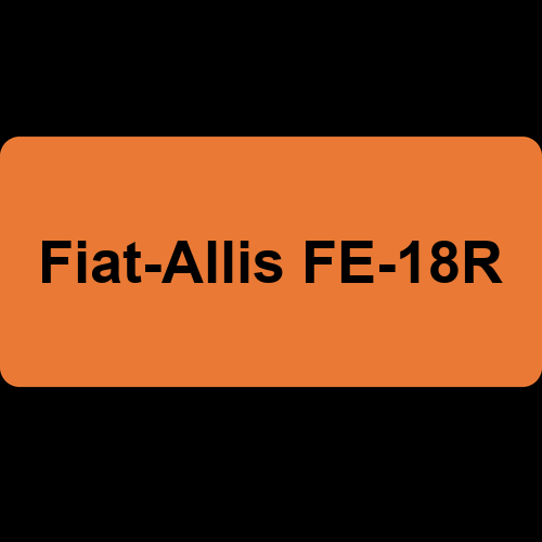 Fiat-Allis FE-18R